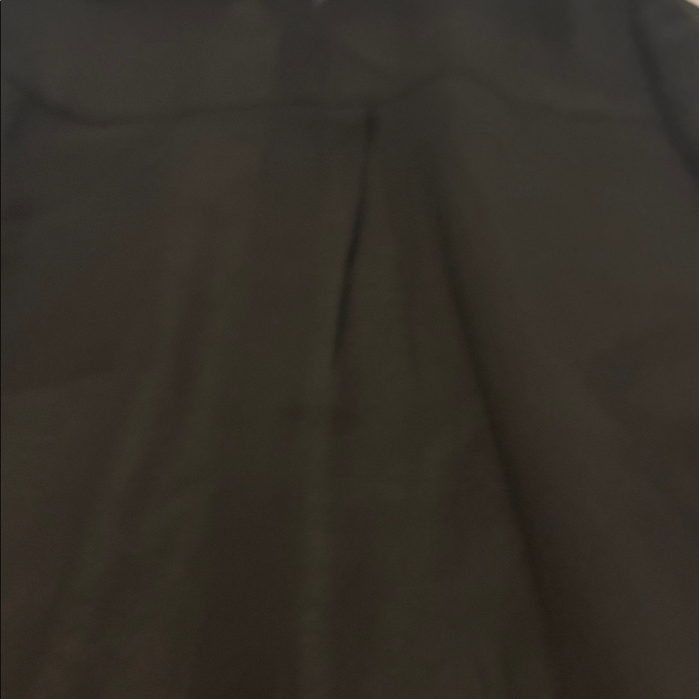 Pinky Black Sheer Shirt w/Gold Sequin Collar SZ L transparent party night out - Picture 14 of 14
